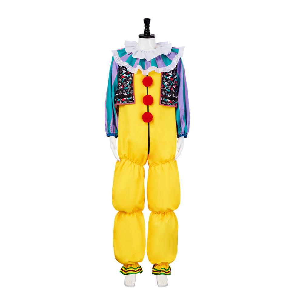 Buy1990 Horror Movie IT Clown Cosplay Costume Pennywise Outfit for Halloween and Parties Now Cheaper With 3 - 5 Days Ship - PajamasBuy