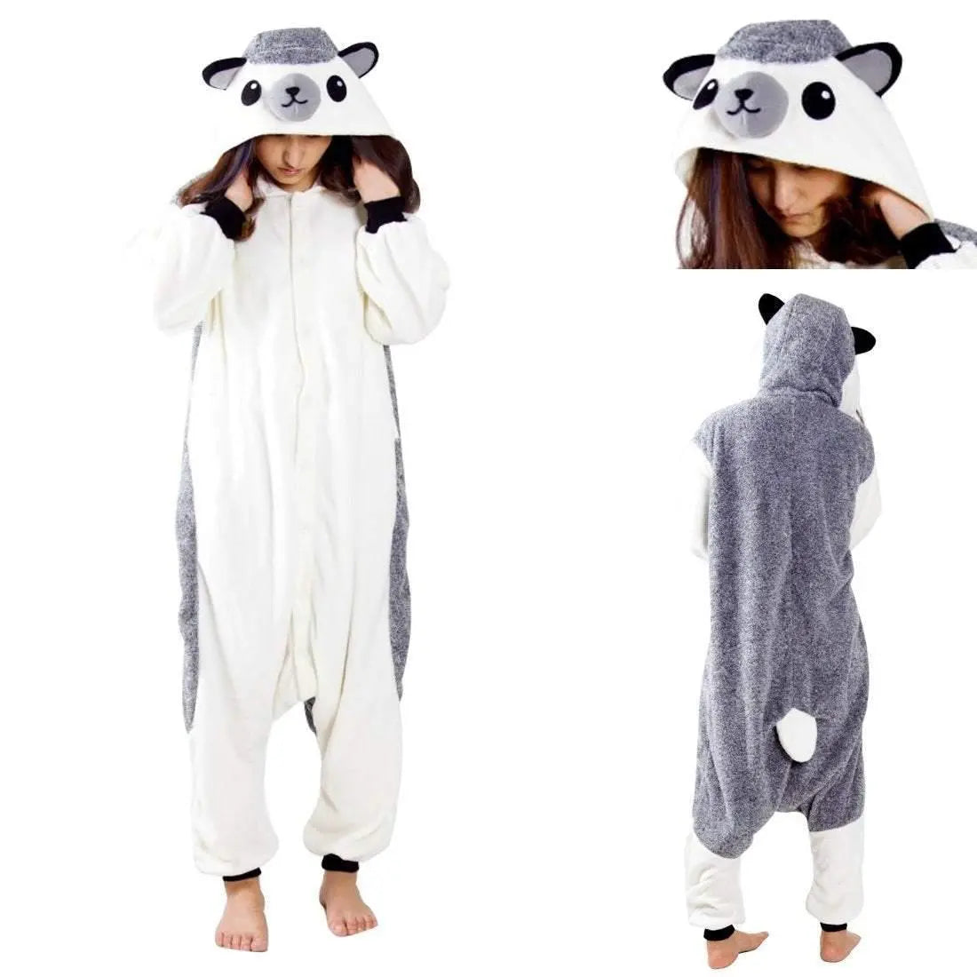 Adult Hedgehog Kigurumi Costume Animal Onesie Pajamas - Pajamasbuy