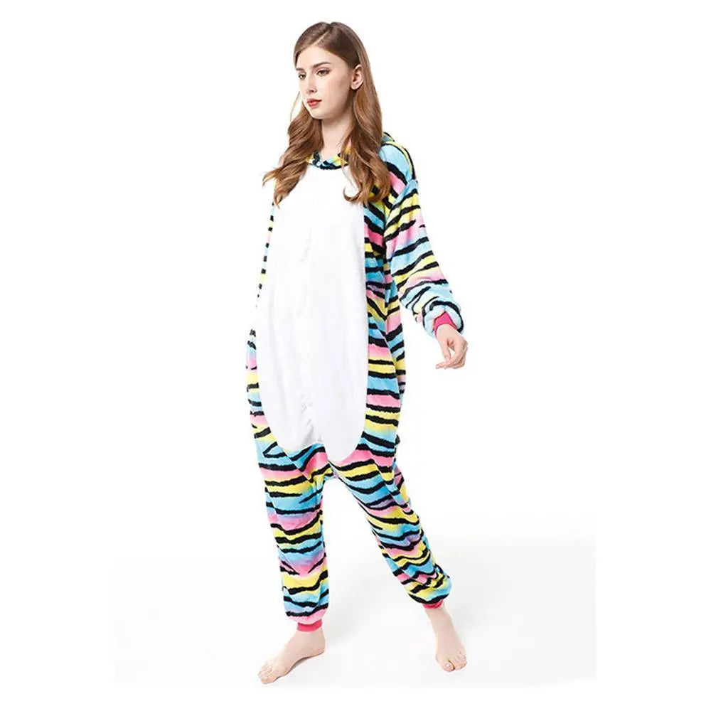 Adult New Color cat Kigurumi Onesies Pajamas Costume - Pajamasbuy