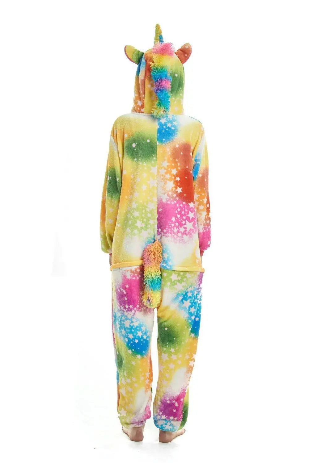 Adult Rainbow Unicorn Costume Kigurumi Onesies Pajamas - Pajamasbuy