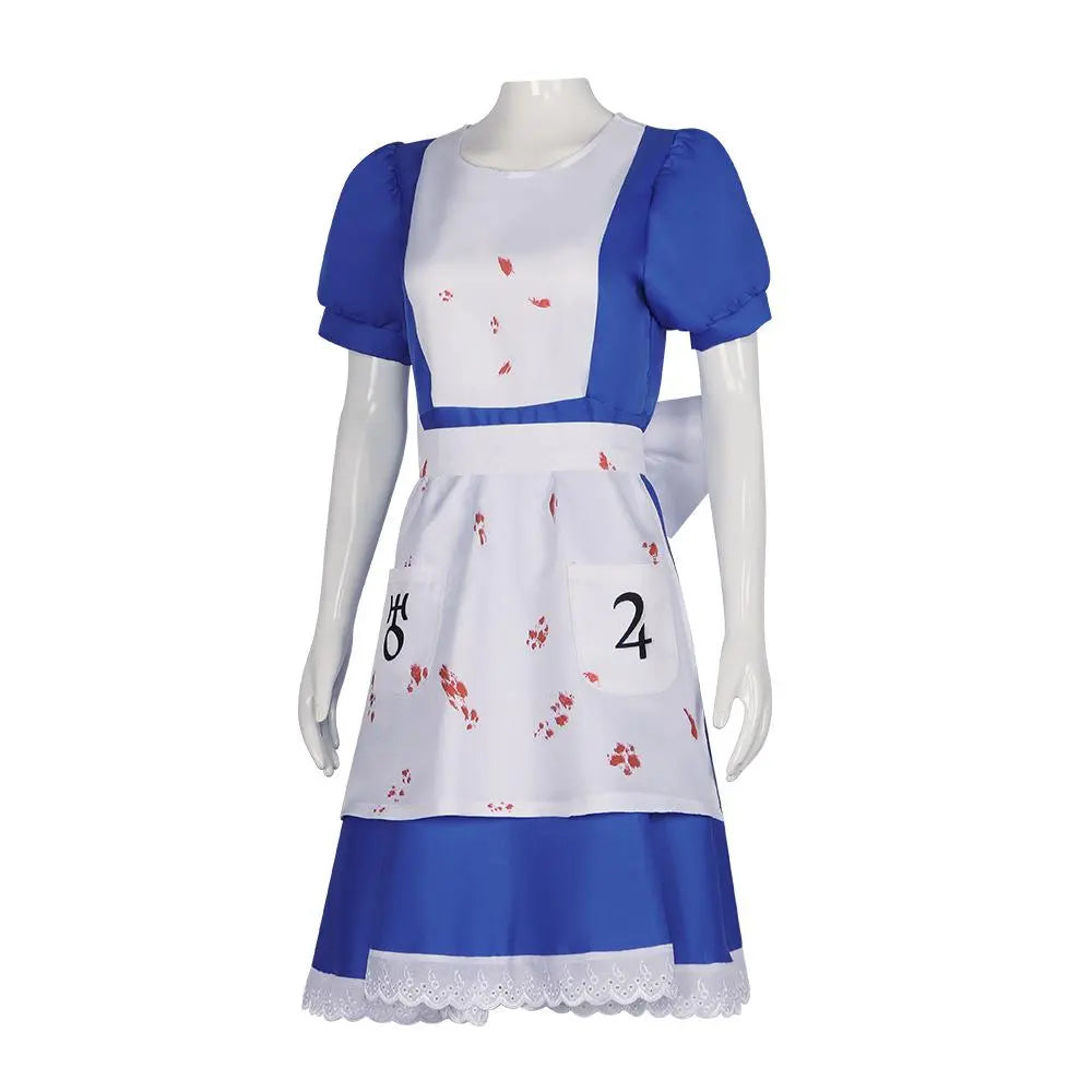 Alice Madness Returns Maid Cosplay Costume Outfit Halloween Carnival Suit - Pajamasbuy