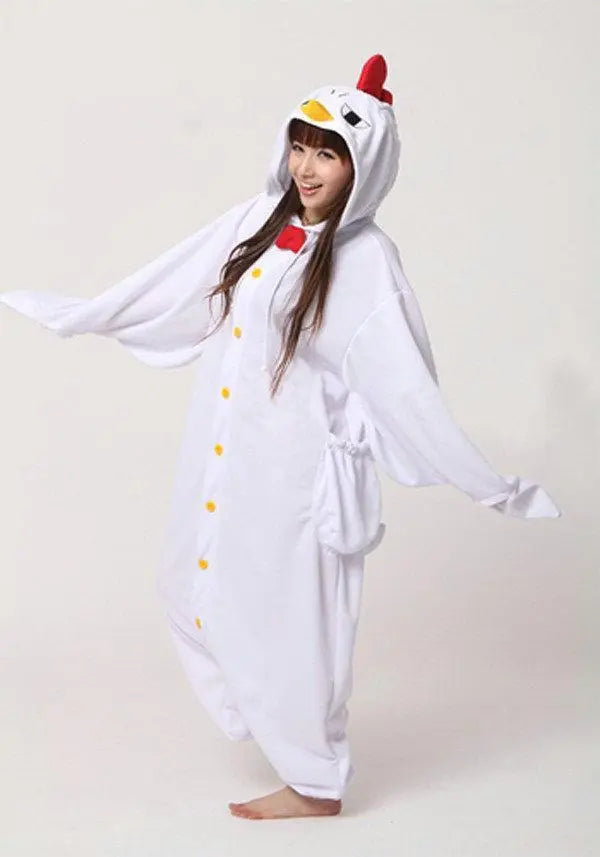 Animal Unisex Adult Chicken Onesies Kigurumi costume Pajamas - Pajamasbuy