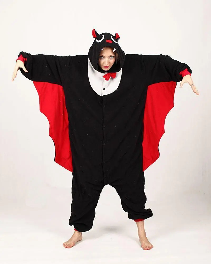 Animal unisex Bat Onesies Hoodie kigurumi costume Pajamas - Pajamasbuy