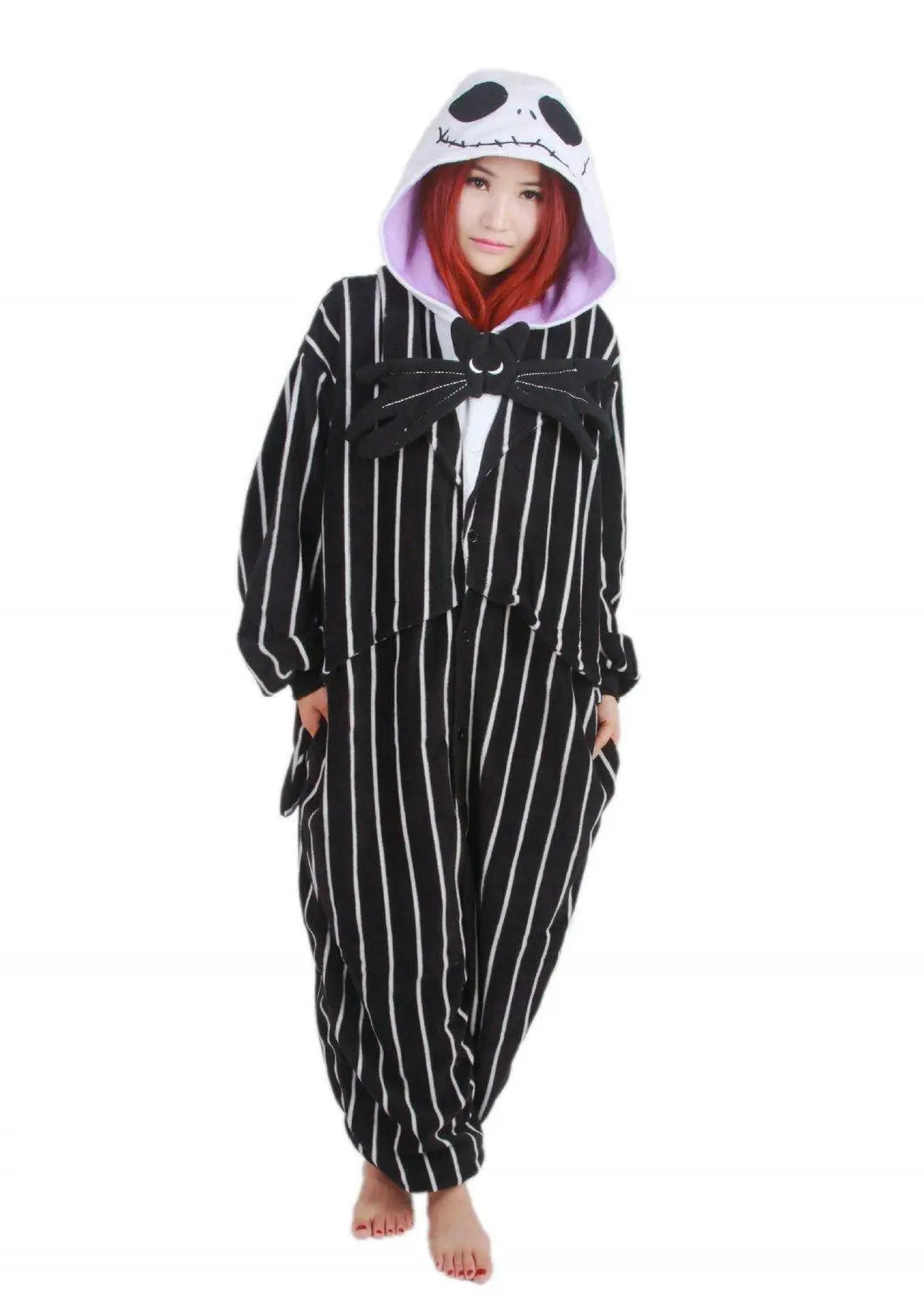 Black Jack Hoodies Kigurumi Costume Onesies Pajamas - Pajamasbuy