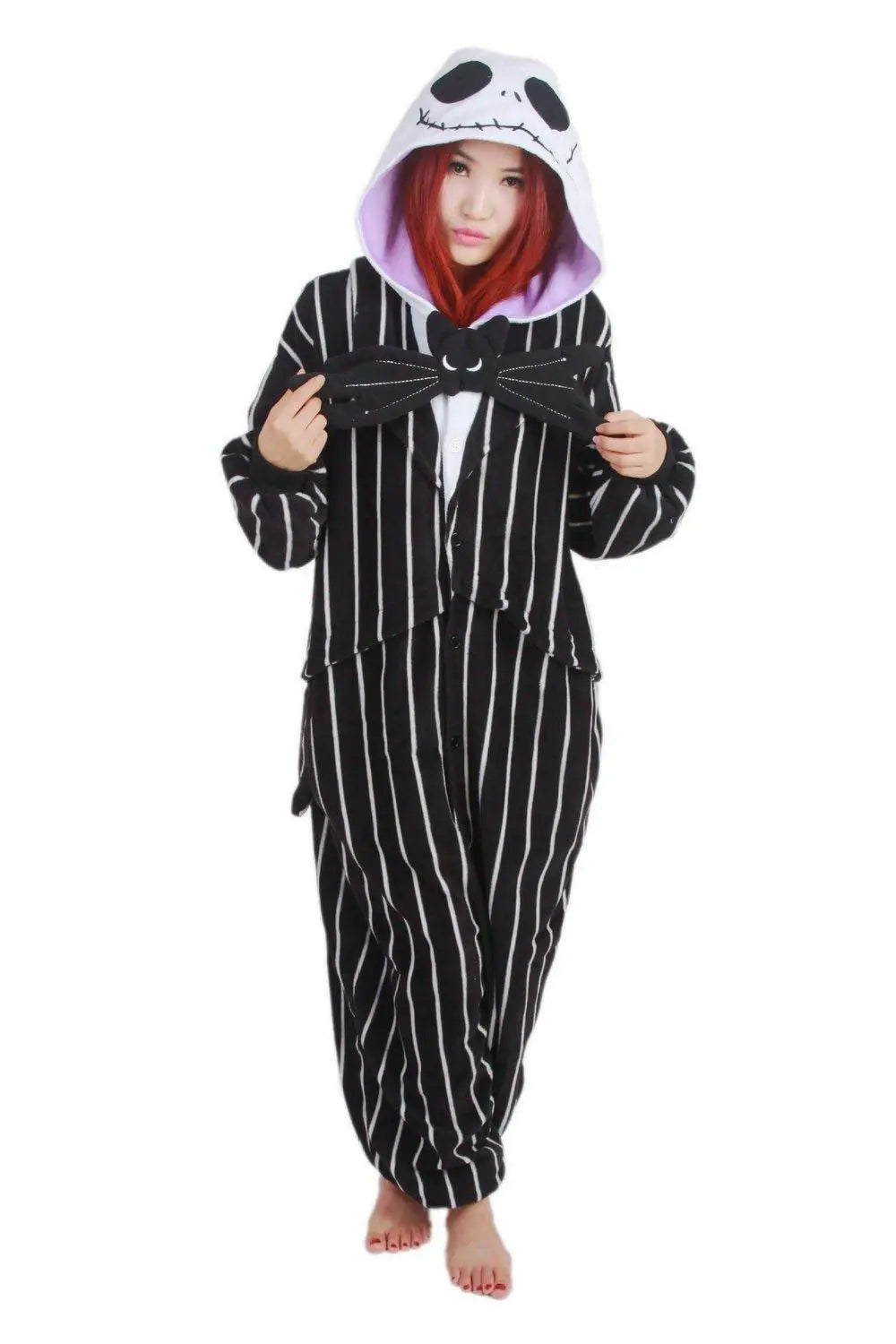 Black Jack Hoodies Kigurumi Costume Onesies Pajamas - Pajamasbuy