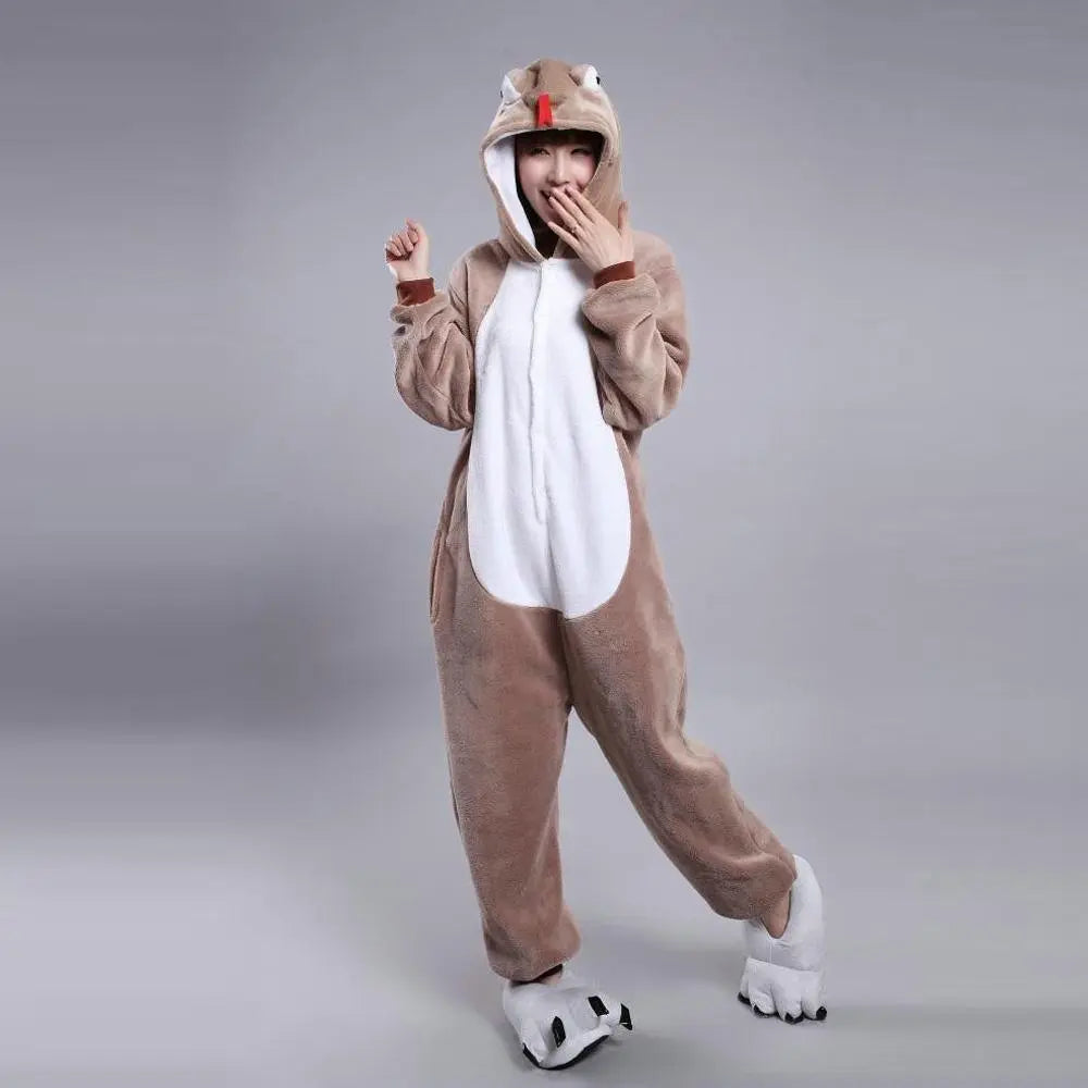 Chinese Zodiac Signs Snake Kigurumi Animal Onesies Pajamas Costumes - Pajamasbuy