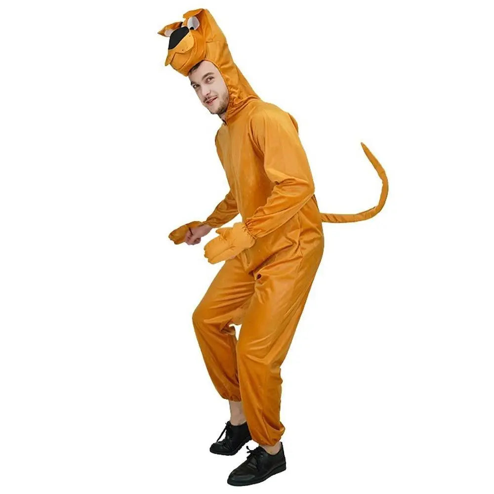 Dog Jumpsuit Adult Animal Stage Party Halloween Costumes - Pajamasbuy