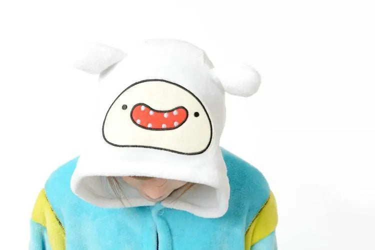 Finn Jake Adventure Time Animal Kigurumi Onesies Pajamas - Pajamasbuy