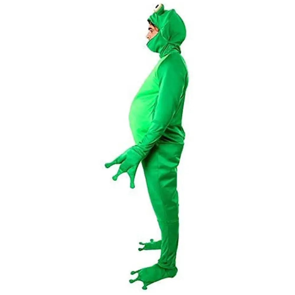 Frog Prince Jumpsuit Adult Animal Stage Party Halloween Costumes - Pajamasbuy