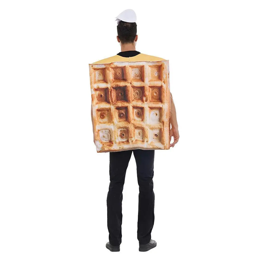 Funny Food Waffle Muffins Halloween Carnival Suit Cosplay Costume For Adults - Pajamasbuy