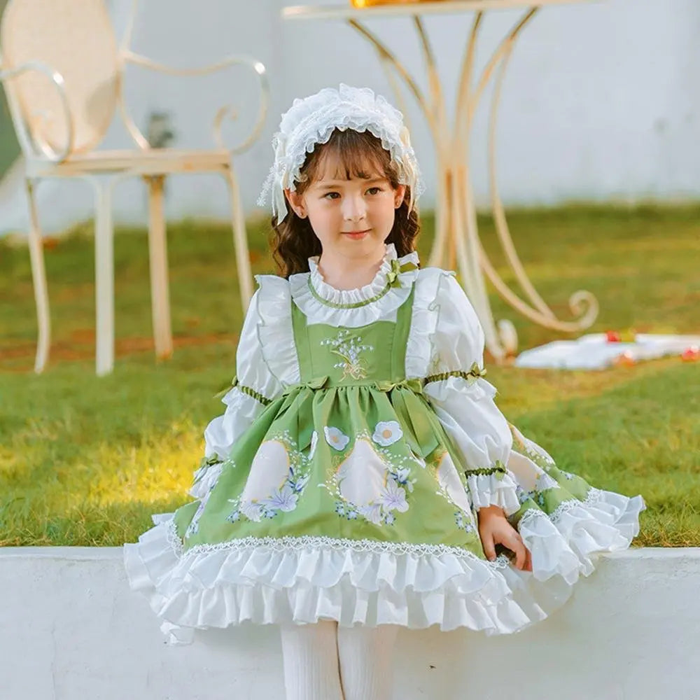 Girls Lightweight Lolita Princess Dress Baby Tutu Dress Costumes Party - Pajamasbuy