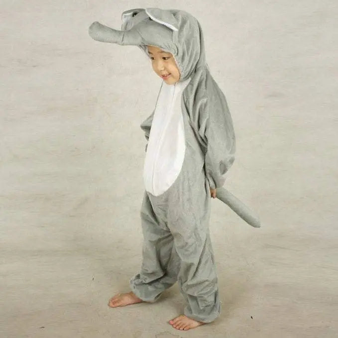 Halloween Child Elephant Kids Animal Kigurumi Onesie Costume - Pajamasbuy