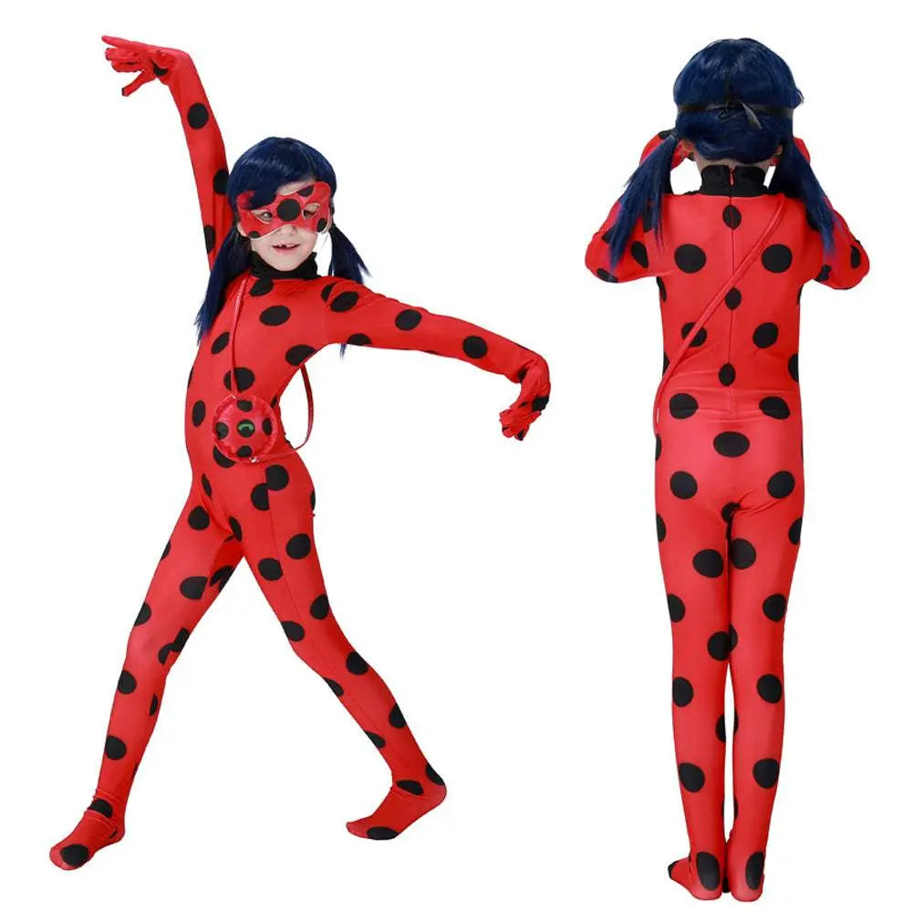 Halloween The Beatles Animation Miraculous Ladybug Children Costume - Pajamasbuy