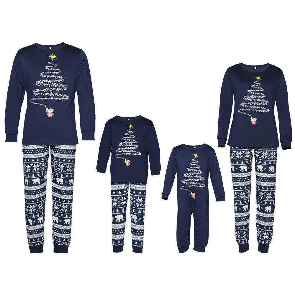 Holiday Home Happy Christmas Family Couples Matching Pajamas Party Sets - Pajamasbuy