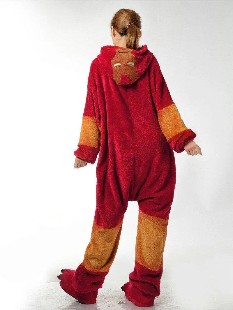 Iron Man Costumes Kigurumi Onesies Pajamas Adult - Pajamasbuy