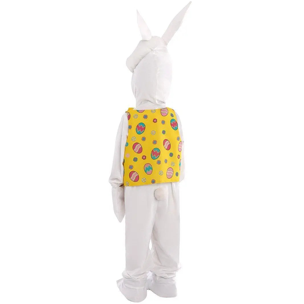 Kids Children White Rabbit Bunny Carrot Party Cosplay Halloween Easter Costume - Pajamasbuy