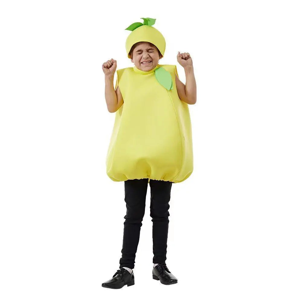 Kids Lemon Baby Fruit Jumpsuit Halloween Cosplay School Party Costumes - Pajamasbuy