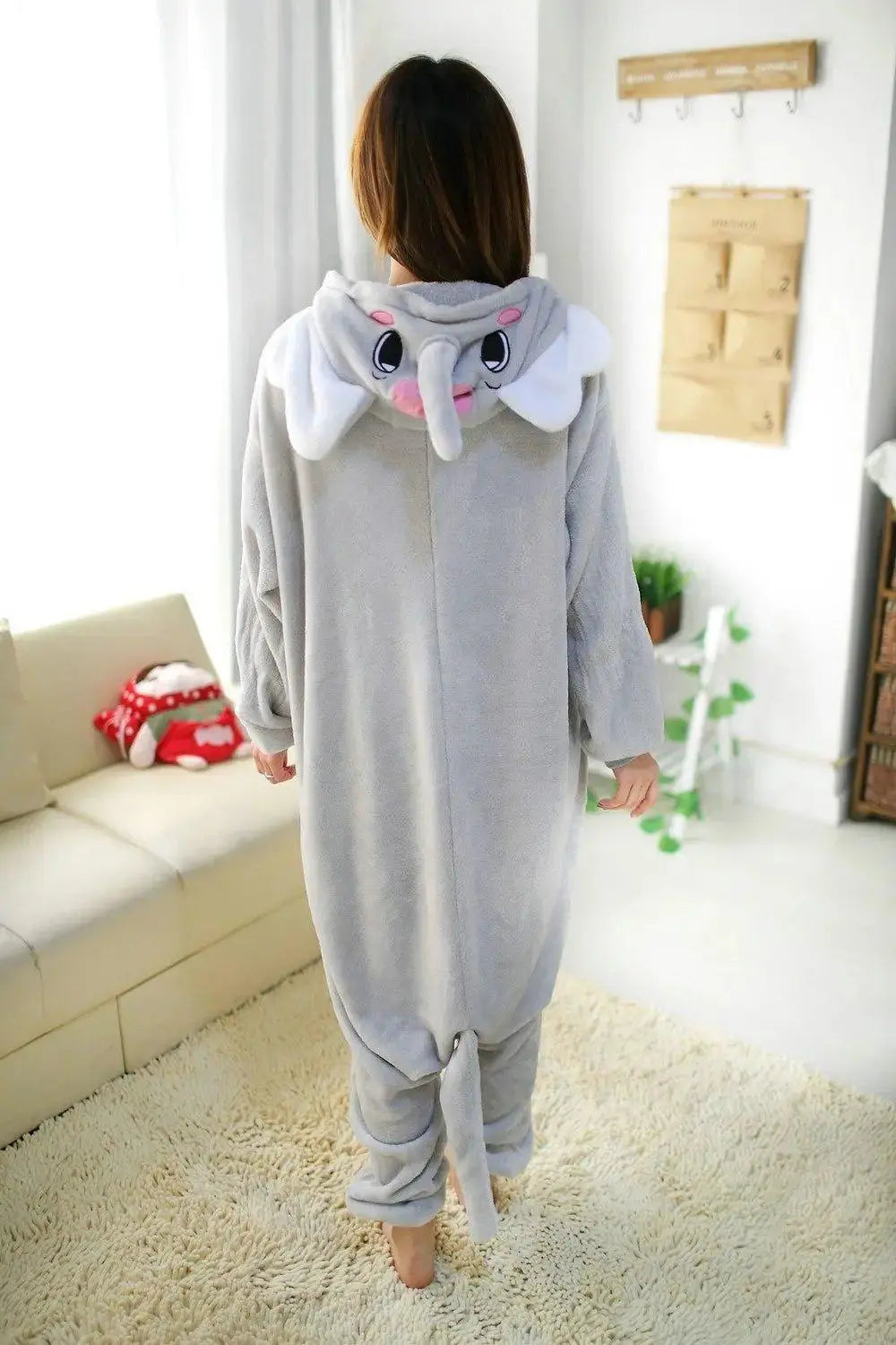 Kigurumi Animal Elephant Onesies Pajamas Cosplay Costumes - Pajamasbuy