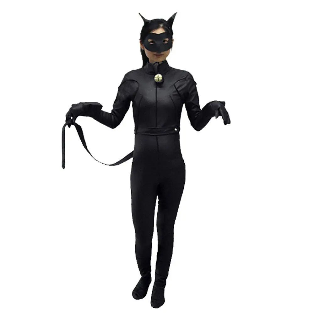 Miraculous Ladybug Cat Noir Cosplay Halloween Anime Jumpsuit Set for Kids - Pajamasbuy