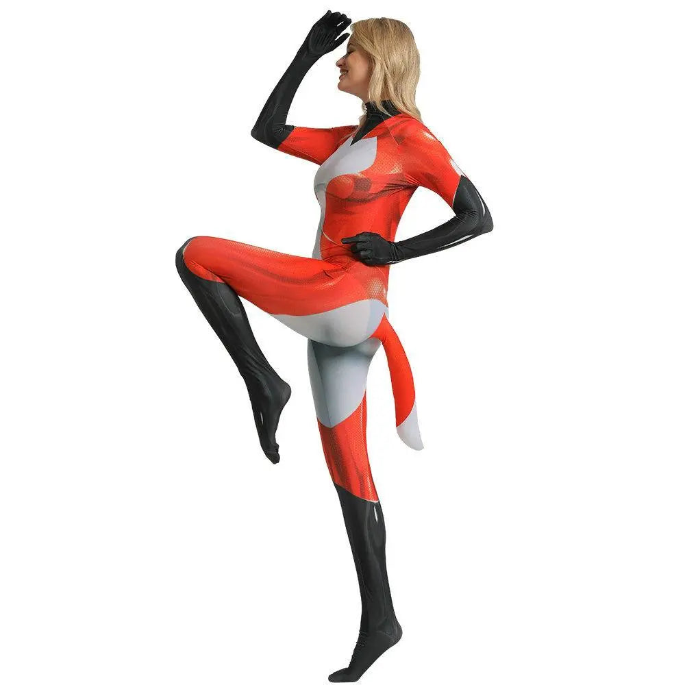 Miraculous Ladybug Rena Rouge Fox Halloween Cosplay Costume Zentai Bodysuit - Pajamasbuy