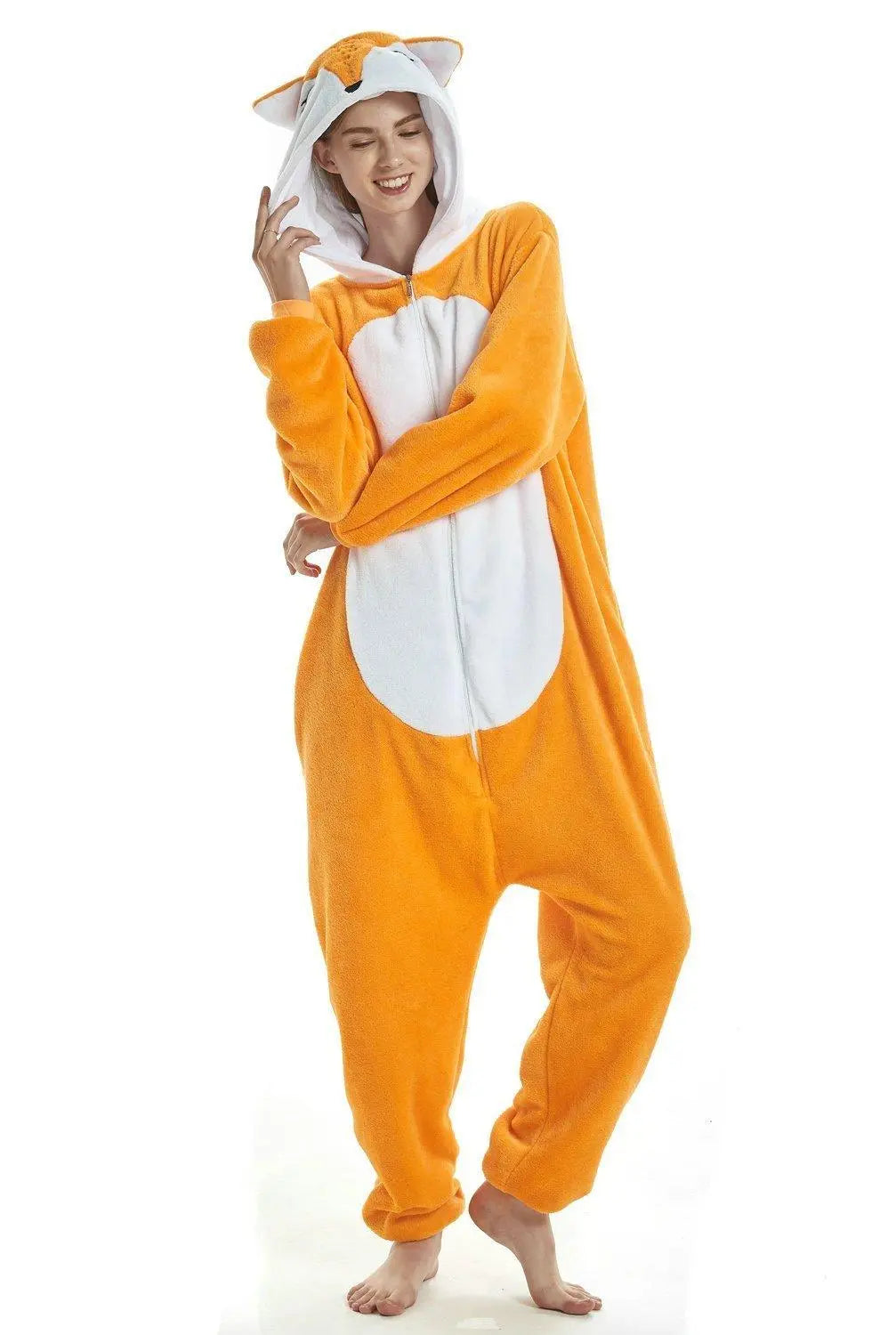 New Fox Kigurumi Onesies Pajamas For Adult Costumes - Pajamasbuy