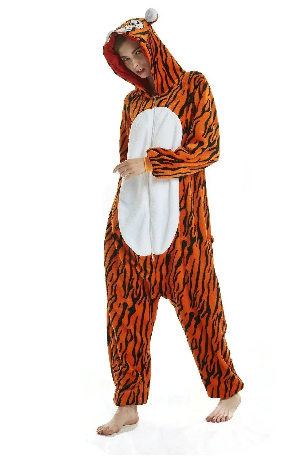 New Tiger Kigurumi Onesies Pajamas For Adult costume - Pajamasbuy