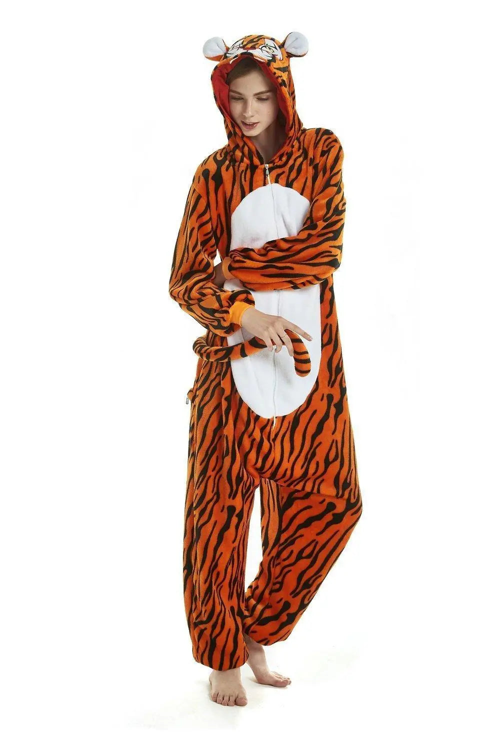 New Tiger Kigurumi Onesies Pajamas For Adult costume - Pajamasbuy