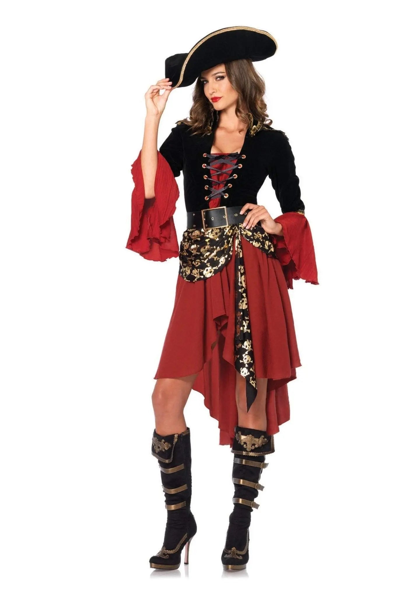 Pirate Outfit Costume Female Women Halloween Cosplay Fancy Dress - Pajamasbuy