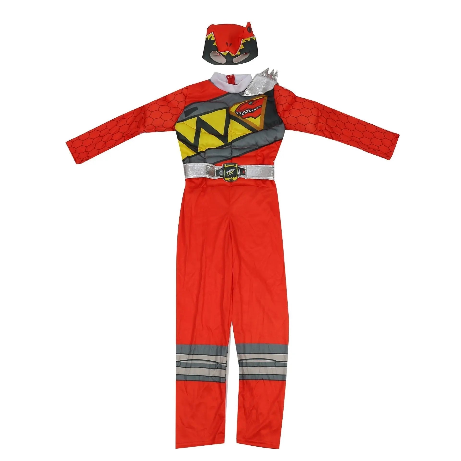 Power Rangers Costume For Boys Red Dino Charge Halloween Outfits - Pajamasbuy