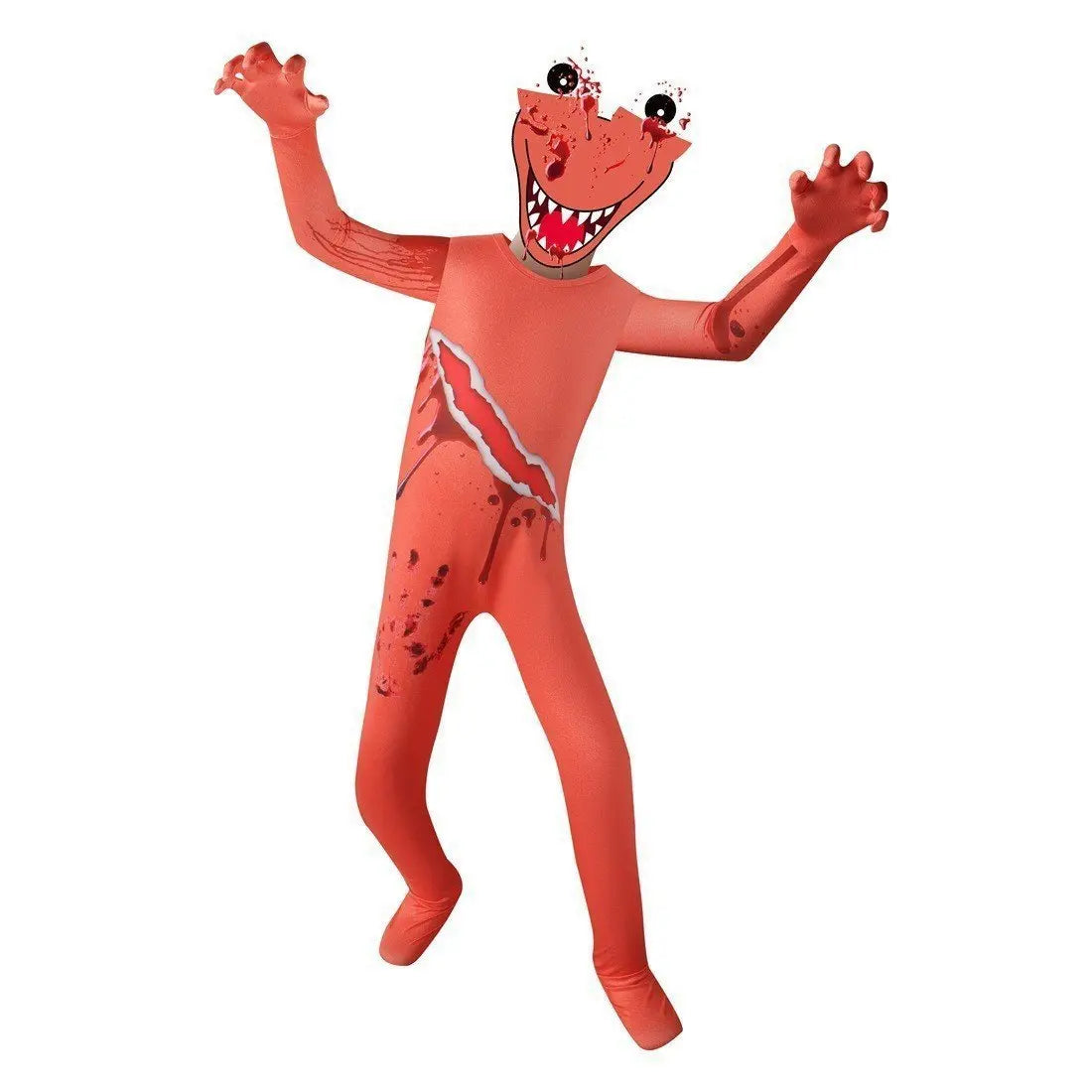 Roblox rainbow friends Cosplay Costume Red Monster costume jumpsuit - Pajamasbuy