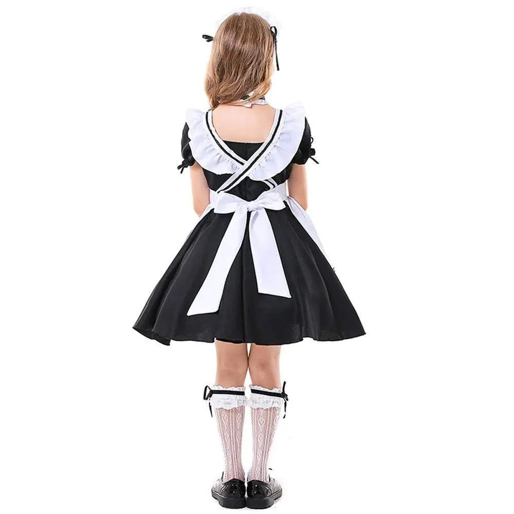 Role maid playing black and white maid suit - Pajamasbuy