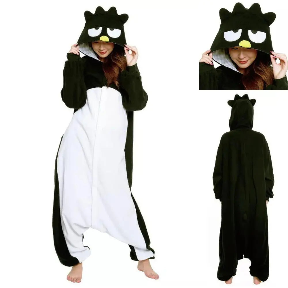 Sanrio Bad Badtz-Maru kigurumi Oajamas Onesies Costume For Adult| PajmasBuy