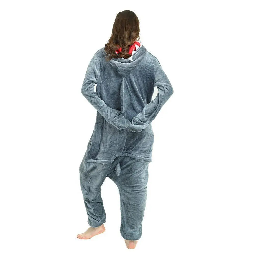 Shark Kigurumi Onesies Pajamas Adult Costumes - Pajamasbuy