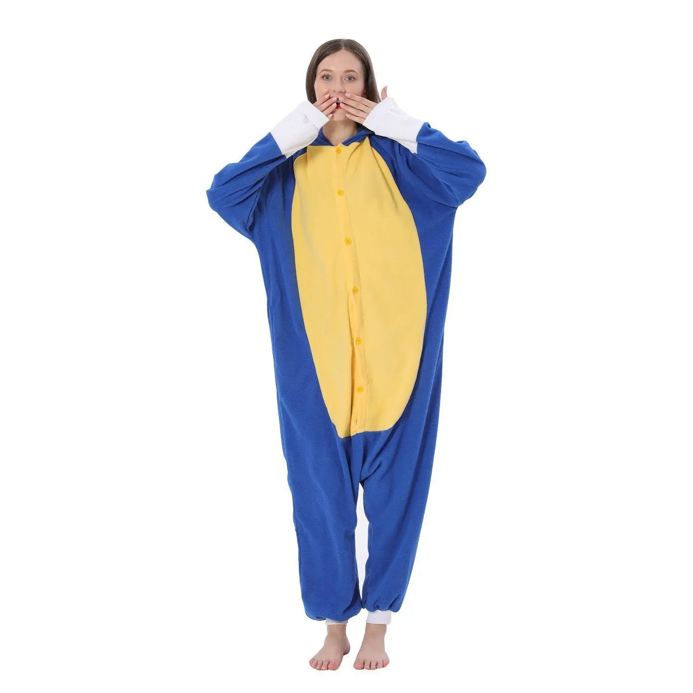 Sonic The Hedgehog Kigurumi Onesies Anime Pajamas Pyjamas Halloween Costume - Pajamasbuy