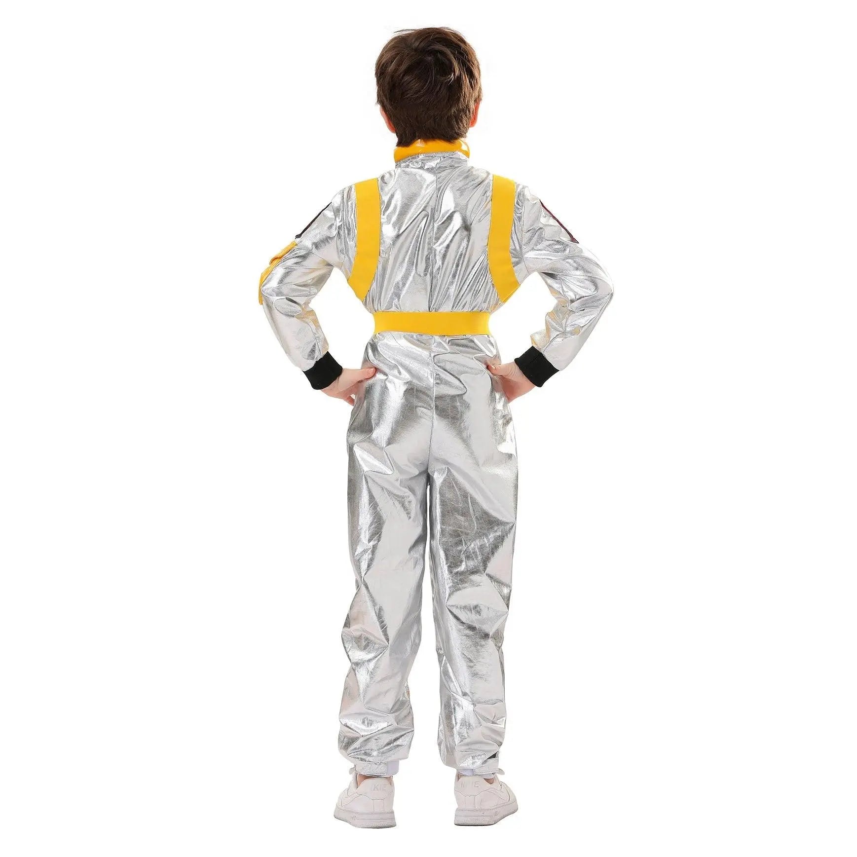 Space Suit Astronaut Couples Costume Carnival Halloween For Kids Girls Boys - Pajamasbuy