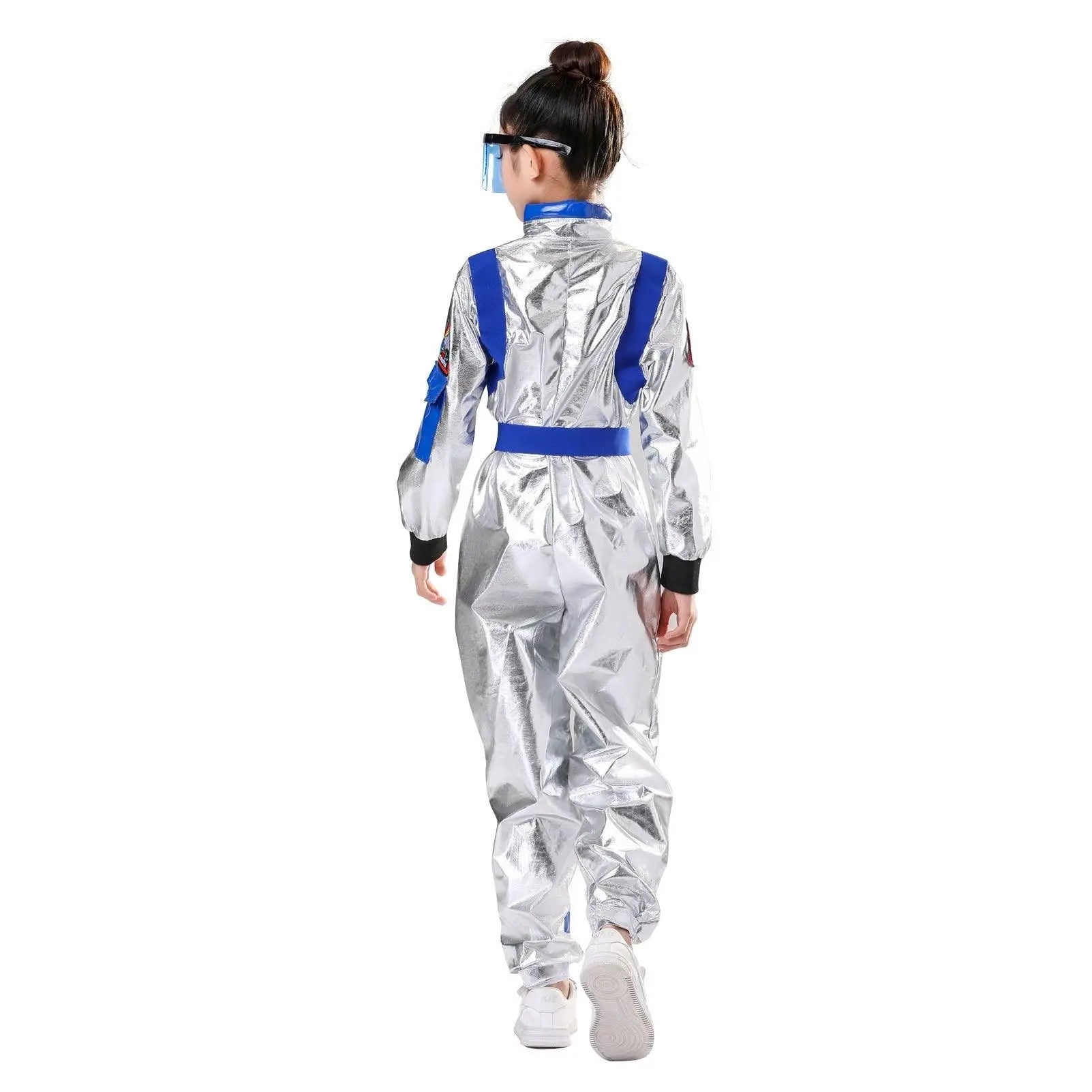 Space Suit Astronaut Couples Costume Carnival Halloween For Kids Girls Boys - Pajamasbuy