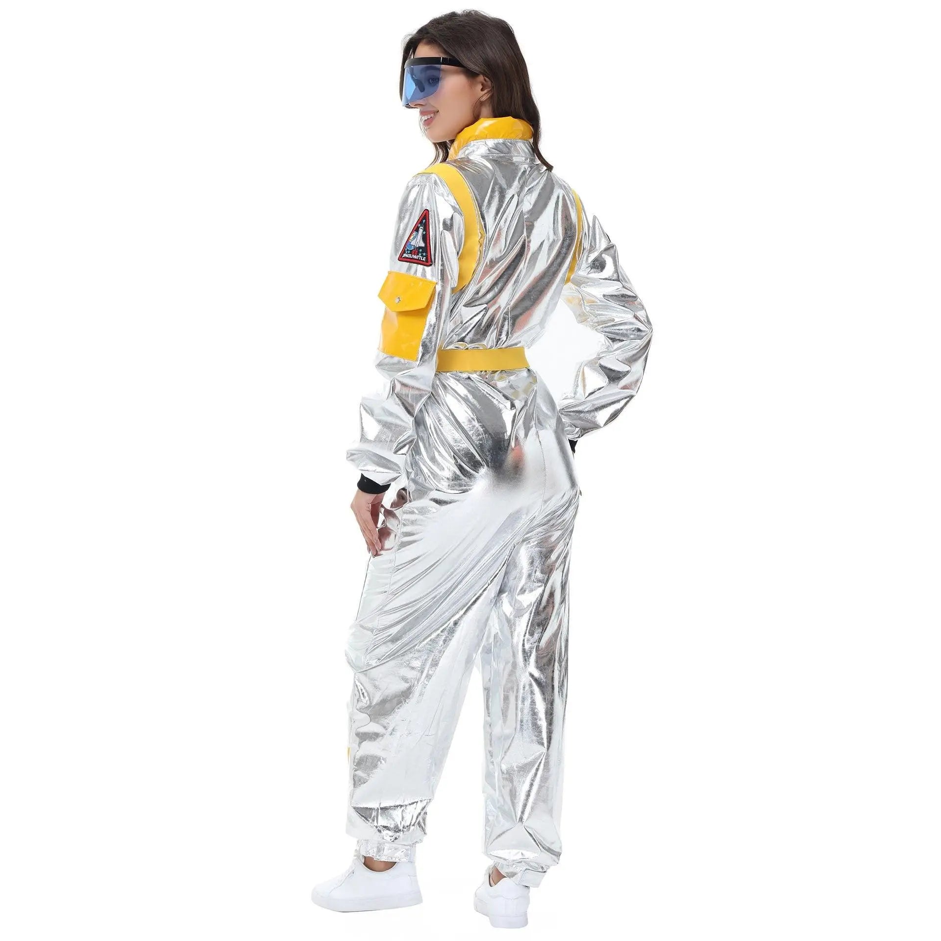 Space Suit Astronaut Couples Costume Carnival Halloween For Women Men - Pajamasbuy