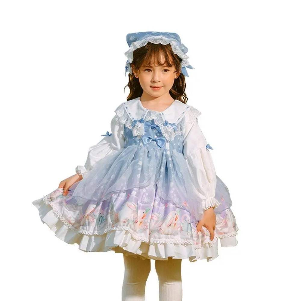 Spanish Cute Court Lolita maid Princess dress Girls Dresses Costumes Party - Pajamasbuy