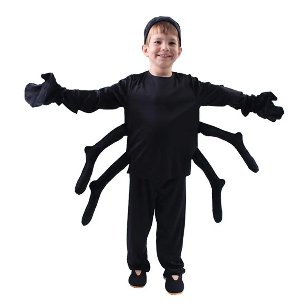 Spider Cosplay Costume Halloween Animal Dress Up Role Play Party Clothing for Kids - Pajamasbuy