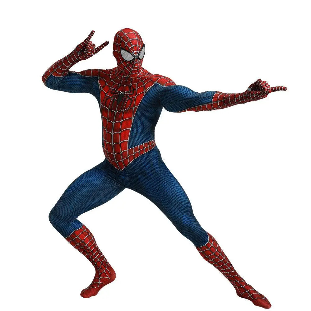 Spider - Man Tony Halloween Cosplay Costume Zentai Jumpsuit - Pajamasbuy