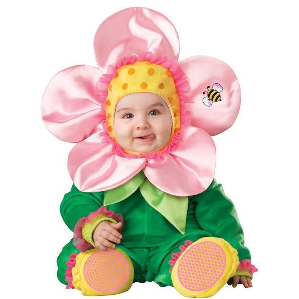 The Flower Angel Costume Infant Baby Romper Toddler Jumpsuit - Pajamasbuy