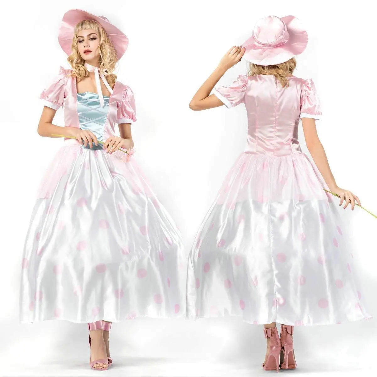 Toy Story 4 Adult Little Bo Peep Costume Cosplay Women Dress Halloween - Pajamasbuy