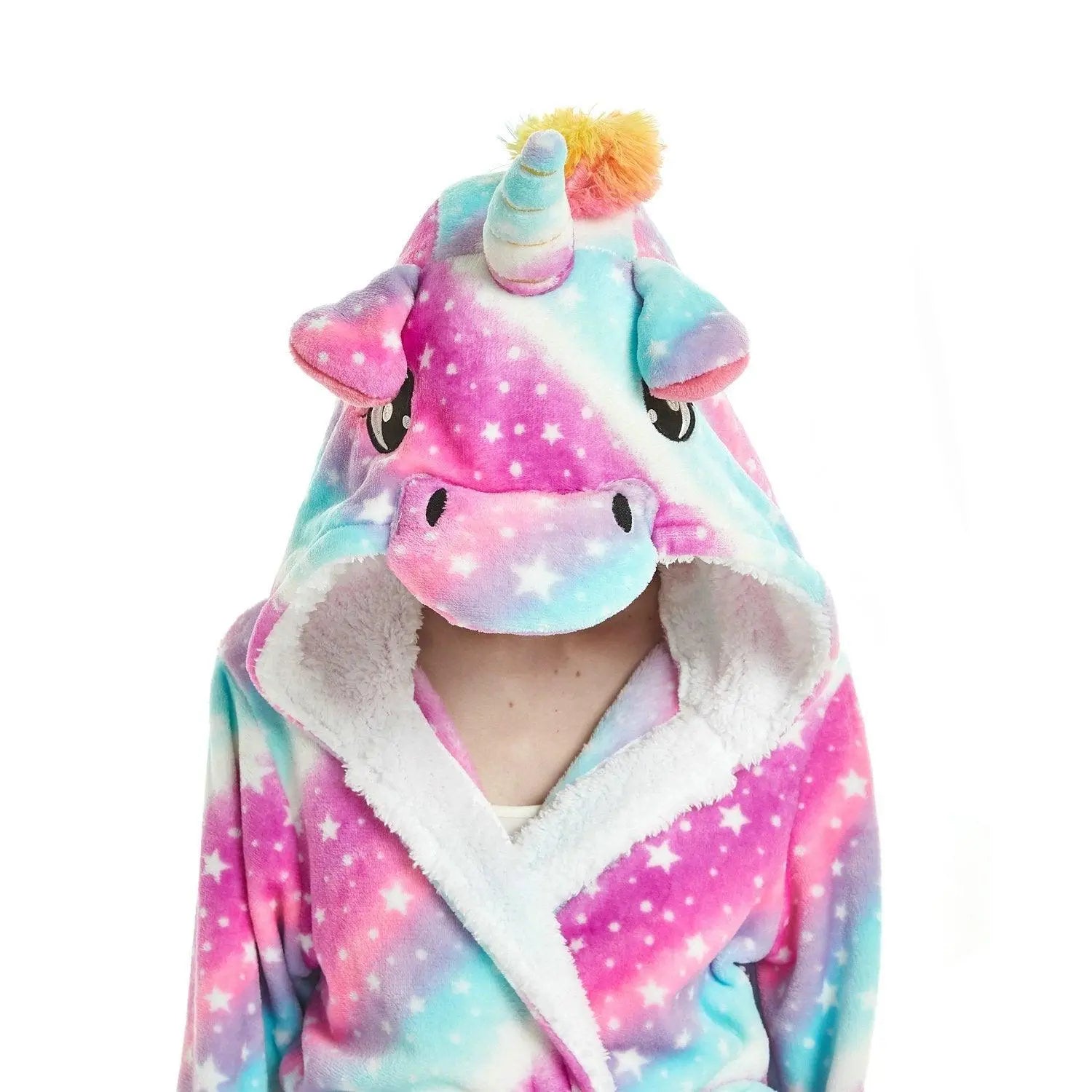 Unicorn Kigurumi Adult Animal Pajamas Softest Bath Robe - Pajamasbuy