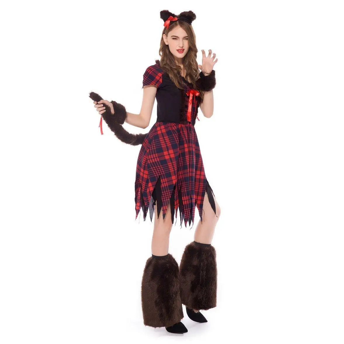 Womens Werewolf Costume Party Clubwear Halloween - Pajamasbuy