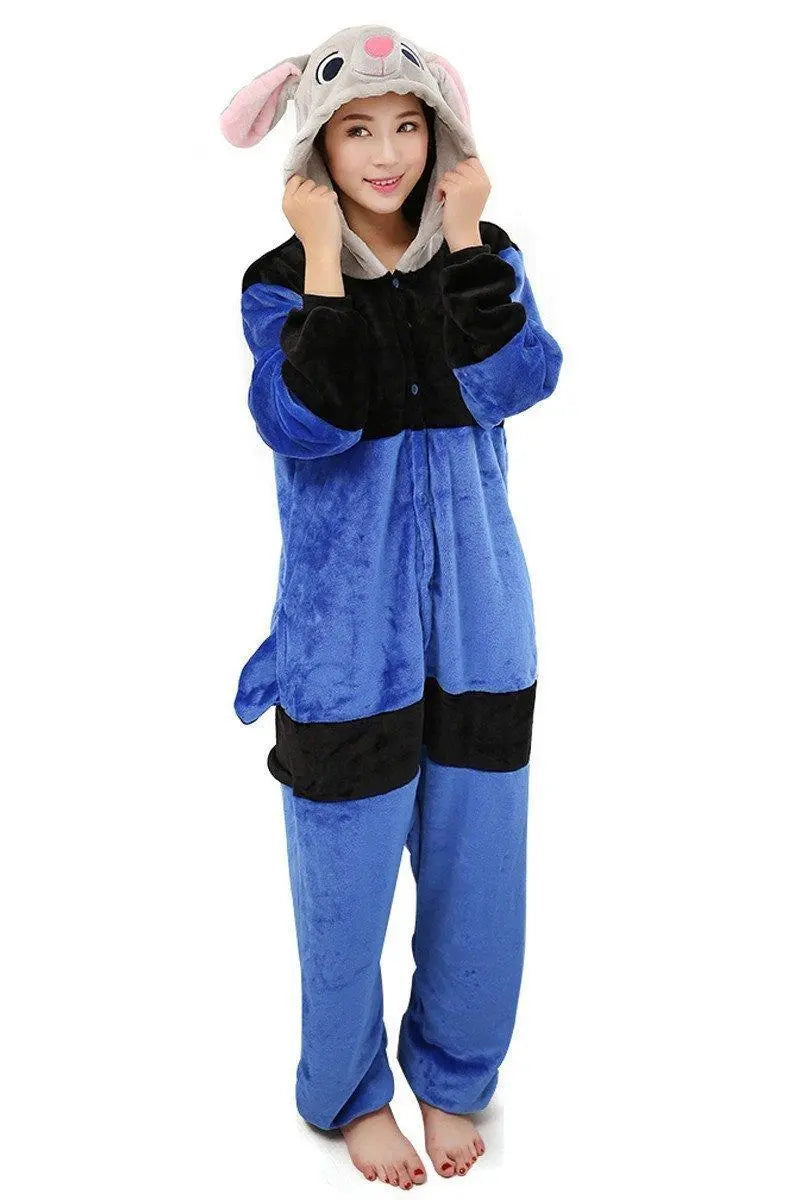 Zootopia Judy Kigurumi Onesies Gift Animal Costume Pajamas - Pajamasbuy