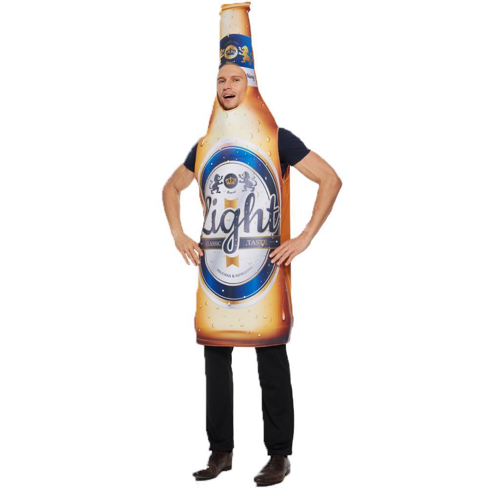 Adult beer bottle Oktoberfest Funny Novelty Halloween Cosplay Costume - Pajamasbuy