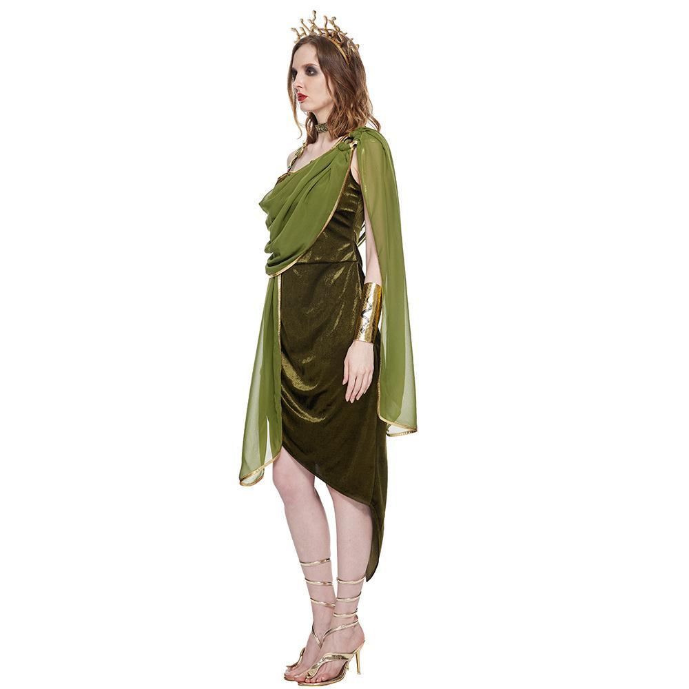 Adult Medusa Costume Halloween Cosplay Outfit for Bar Parties and Performances - Pajamasbuy