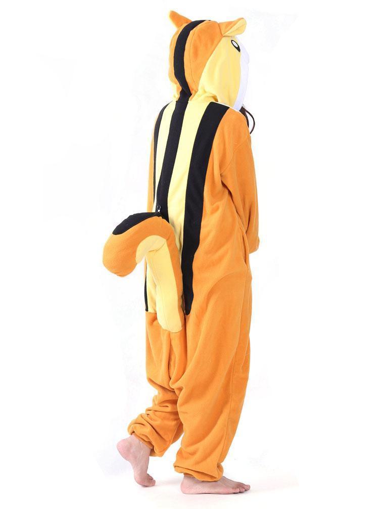 Adult Squirrel Kigurumi Animal Onesies Pajamas Animal costume - Pajamasbuy