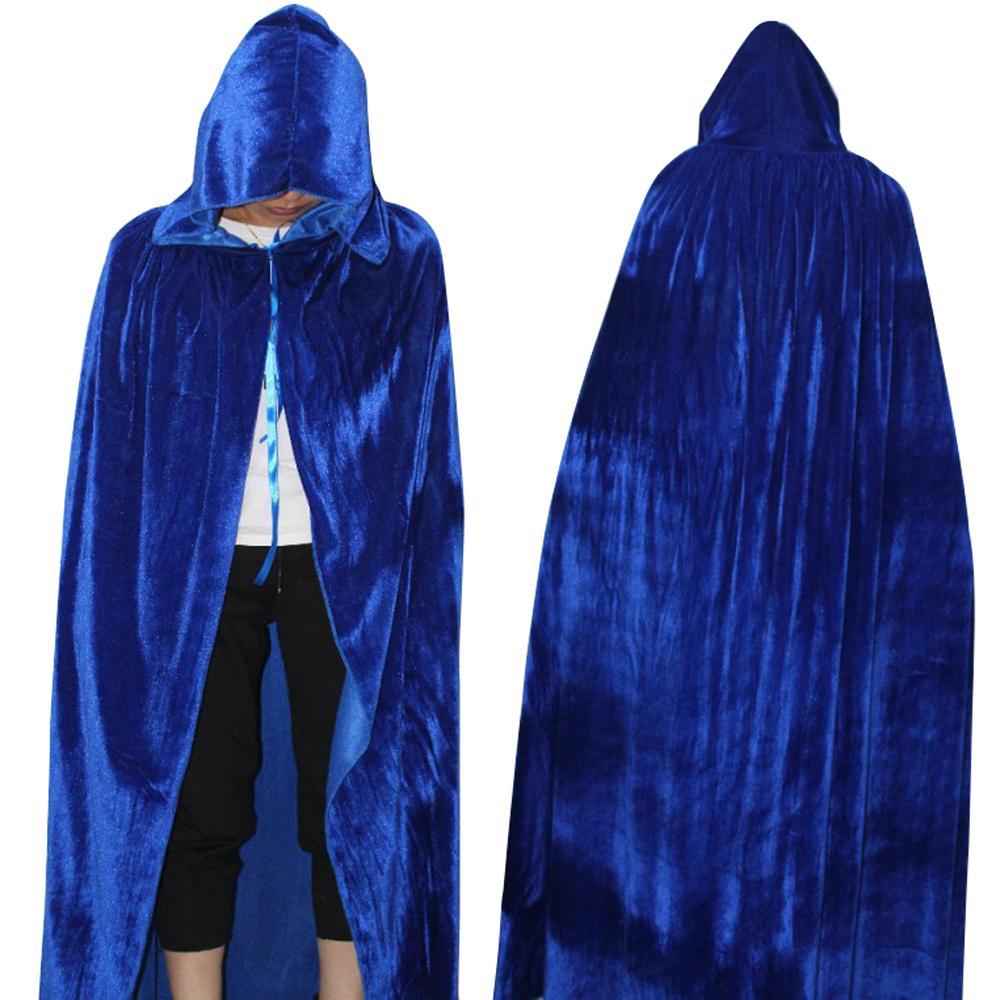 BuyAdult Unisex Hooded Robe Long Cloak Cape Halloween Costume Now Cheaper With 3 - 5 Days Ship - PajamasBuy