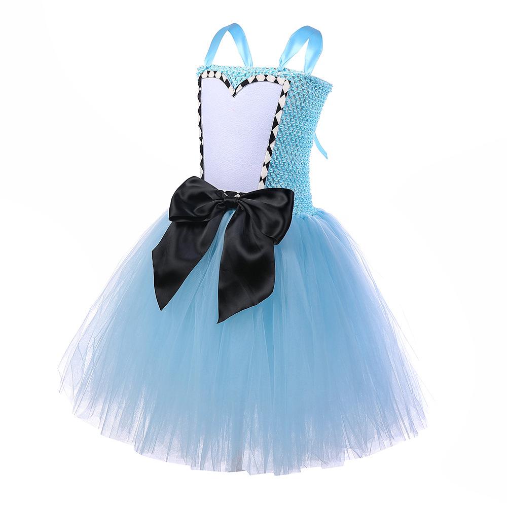 BuyAlice in Wonderland Alice Princess Costume Kids Girls Cosplay Party Tutu Dress Halloween Now Cheaper With 3 - 5 Days Ship - PajamasBuy